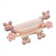 thumbnail image 2 of Lindo soporte para teléfono a prueba de golpes, bajo nivel de ruido, flexible, cómodo al tacto, soporte universal para teléfono de navegación, apto para IOS de 4 a 7 pulgadas, lindo conejo rosa, 2 of 5