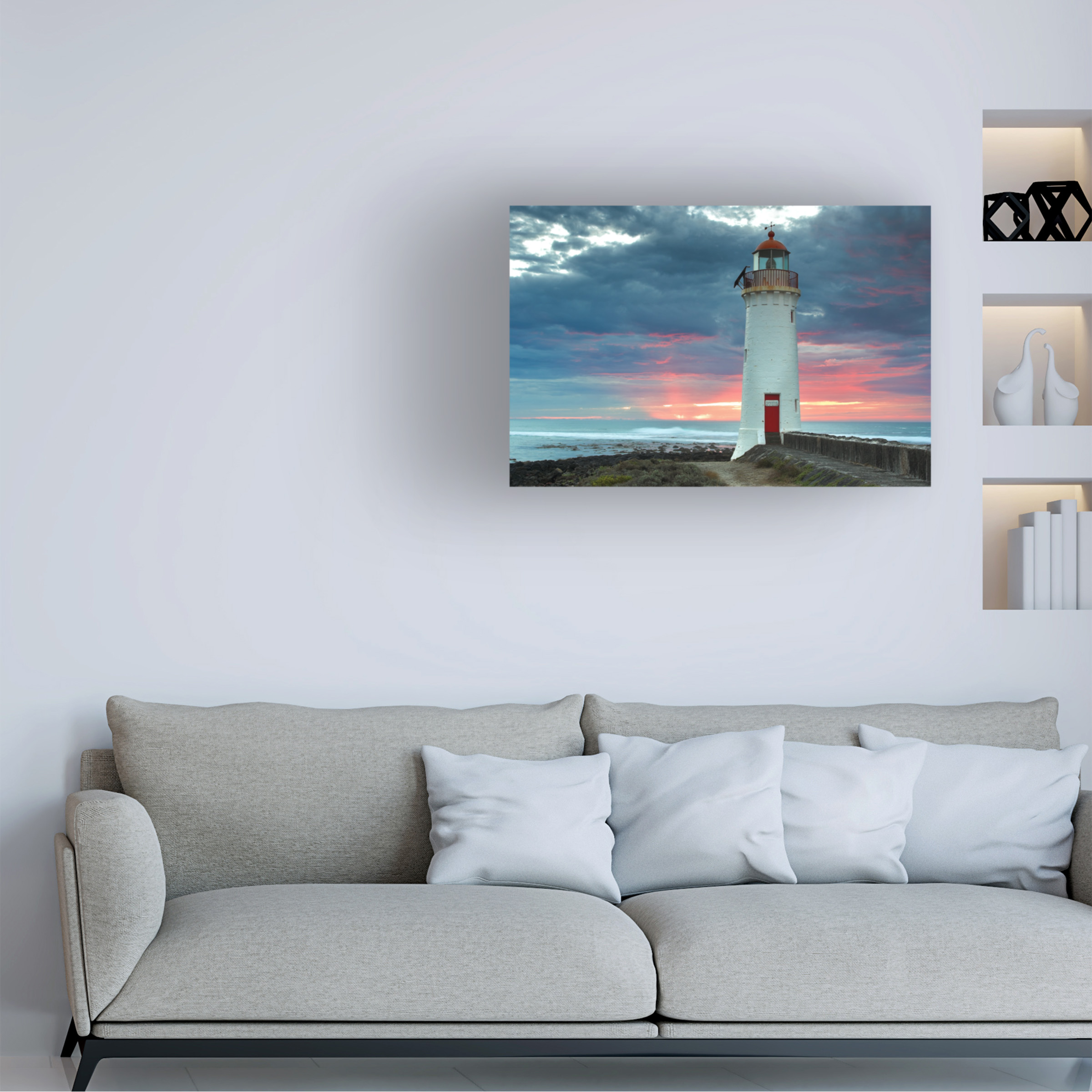 Wayne Bradbury Photography 'Port Fairy Lighthouse 2' Canvas Art