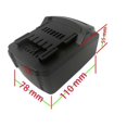 thumbnail image 4 of Li-Ion Battery Case (No Battery Cell ) for 18V 6.0Ah 3Ah, 4 of 5