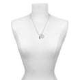 thumbnail image 2 of Delight Jewelry Silvertone Friends She is Clothed in Stength and Dignity Charm Necklace, 20"+3", 2 of 4