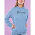 thumbnail image 2 of Bon Voyage Hand Drawn  Hoodie Women -Image by Shutterstock, Female 3X-Large, 2 of 4