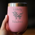 thumbnail image 3 of Bevvee Insulated Wine Tumbler 12 oz Udderly Fabulous Gifts for Wine Lovers Tumblers, 3 of 4
