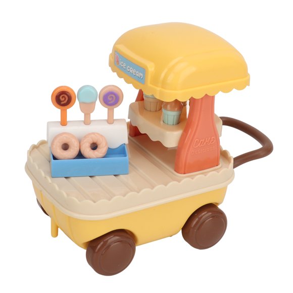 Ice Cream Cart, Mini Sweet Treats Cart Toy Educational  For Birthday