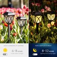 thumbnail image 3 of FKHouse Solar Black 2 V LED Landscape and Walkway Light (6 Pack), 3 of 7