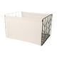 thumbnail image 1 of Cesta de lavandería plegable, cesta de almacenamiento multiusos, estructura de hierro hueca, moderna y fácil de usar. L, 1 of 9