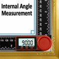 thumbnail image 6 of Misterolina NEW Digital Angle Finder Protractor 2In1 Angle Finder Ruler W For DIY, 6 of 7