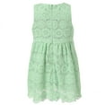 thumbnail image 2 of Richie House Girls' Dress With Fancy Lace Shell Fabric RH1714, 2 of 2