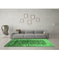 thumbnail image 3 of Ahgly Company Indoor Rectangle Oriental Emerald Green Industrial Area Rugs, 8' x 10', 3 of 4