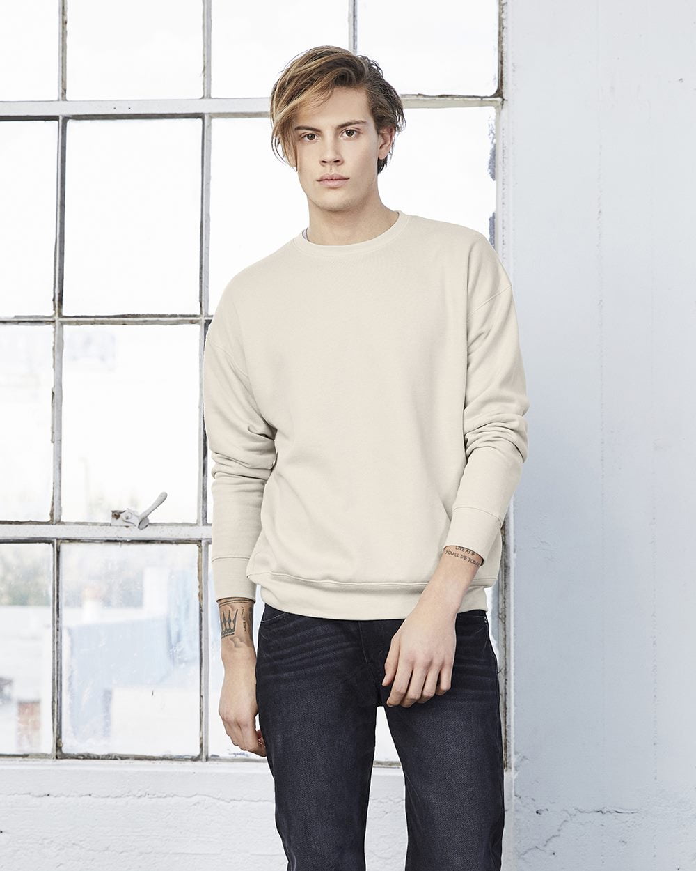 bella canvas crewneck sweatshirt colors