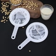 thumbnail image 2 of Paquete de 3 coladores de malla 100+200+400, coladores de malla de nailon ultrafinos para cocina, tamiz de plástico, para leche de soja, café, leche, yogur, jugo, kéfir coladores de cocina, 2 of 5