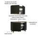 thumbnail image 4 of Cocina Integral Madesa Reims 120 cm Negro, 4 of 10