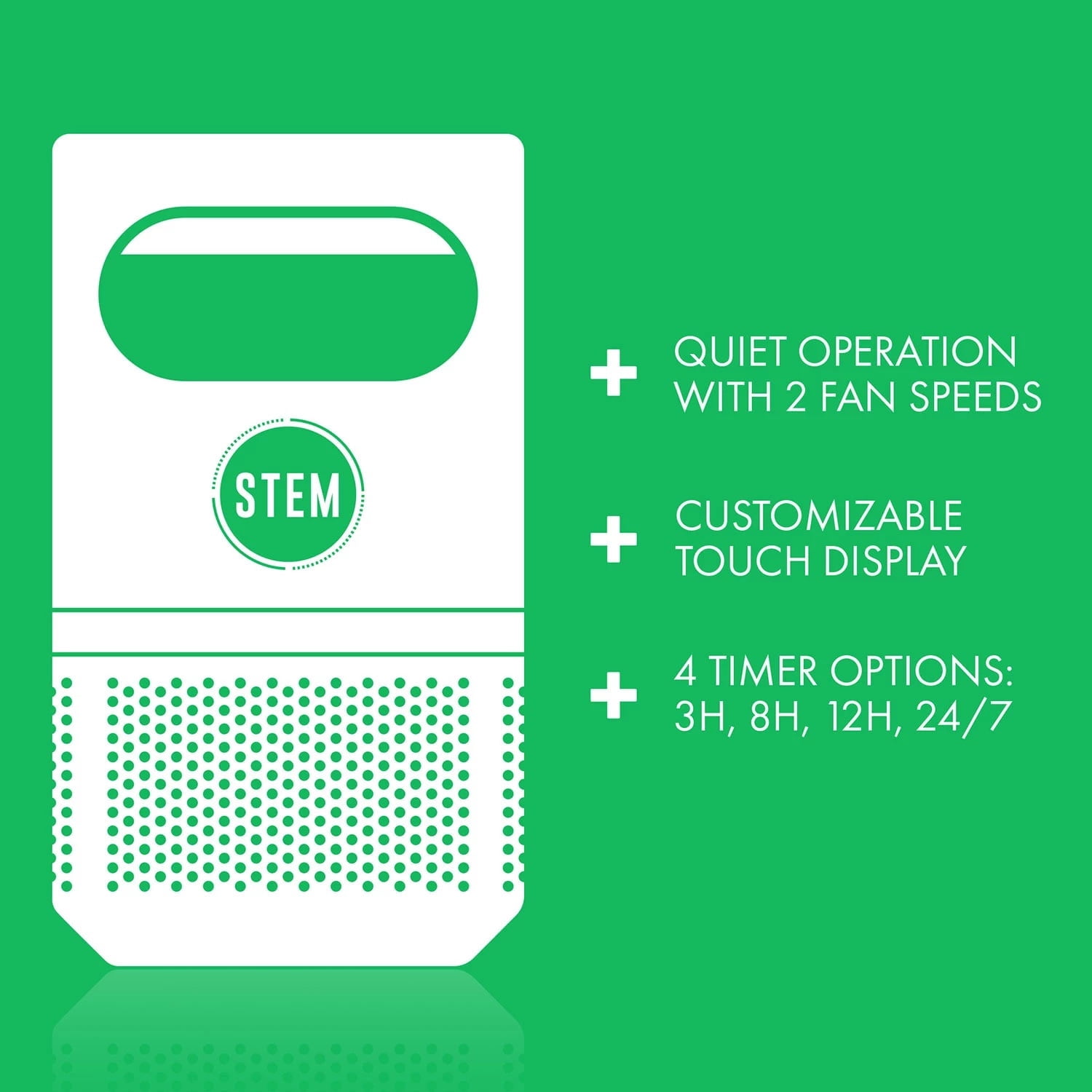 STEM Flying Insect Fan Trap, Dual Attraction UV Light and Quiet Fan, Indoor Pest Control, Portable with 15 Replaceable Glue Traps