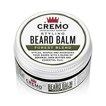 Cremo Styling Beard Balm, Forest Blend, Nourishes, Shapes And Moisturizes All Lengths Of Facial Hair, 2 Ounce