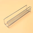 thumbnail image 4 of 2pcs Stainless Steel Wall-mounted Spice Holder Kitchen Storage Rack Condiment Shelf (Silver), 4 of 7