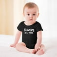 thumbnail image 2 of Aunties New Man - Baby Clothes - Funny Newborn Bodysuit Outfits for Boys Black-style 9months, 2 of 7