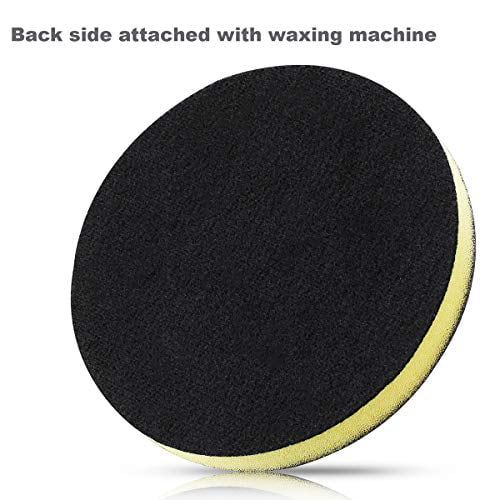 Everrich 1/2Pcs Clay Bar Pad 6 Inches-Fine Grade Clay Pad For Polisher Clay Disc Clay Bar Wipe Foam Pad Polisher Pad-For Car Detailing Auto Care Wash Detailing Commercial Grade
