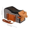 thumbnail image 3 of Pet Car Carrier Bag Go out portable pet home multi-function armrest box small dog dirty dog shoulder bag center console, 3 of 7