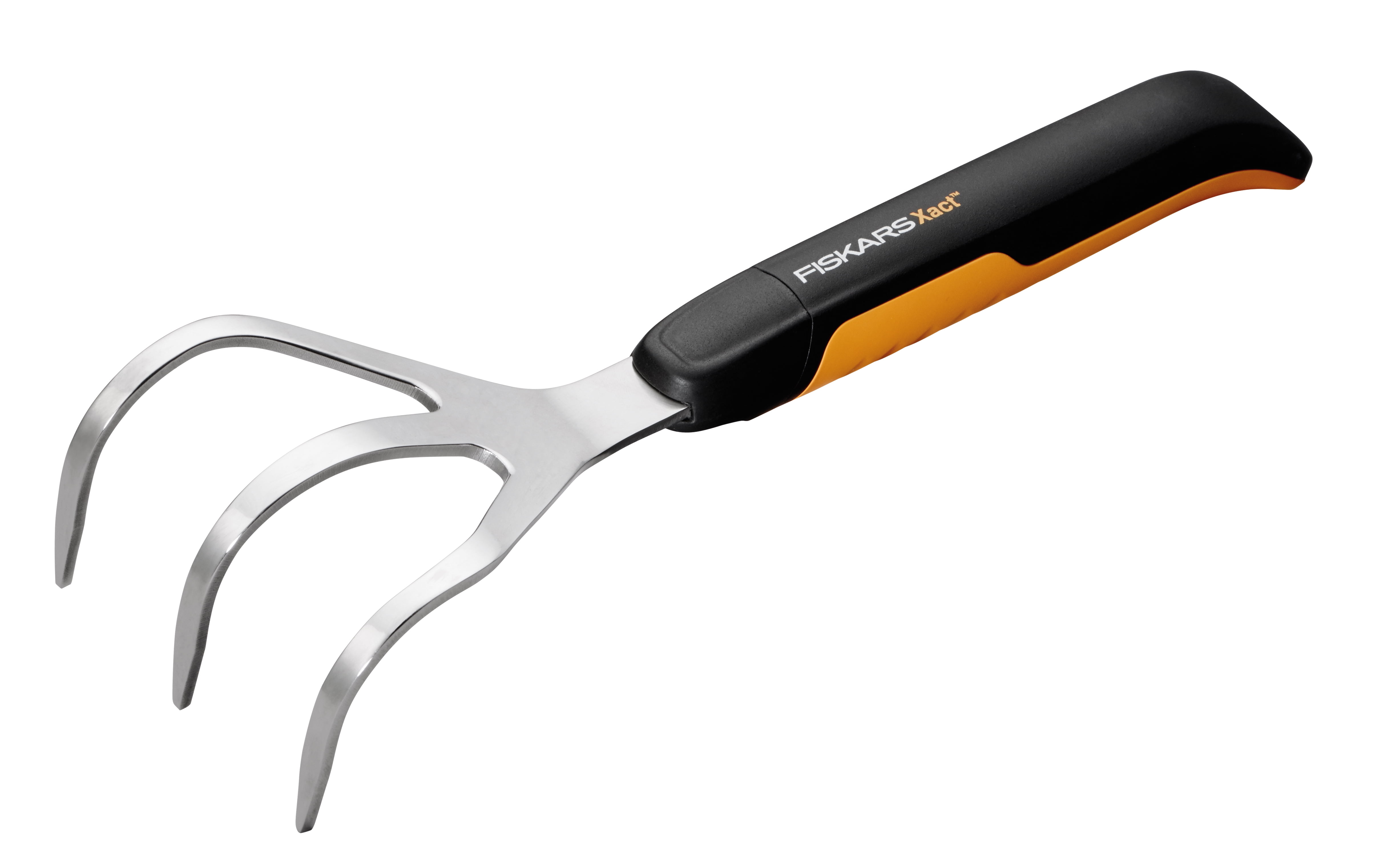 Fiskars Xact Hand Cultivator, 1 Piece, Orange and Black