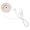 White, variant on ANXPTIME LED Luminous Base Night Light Round Shape Wooden Strike Piece Resin Art Crafts
