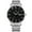 Black dial_Silver, variant on Men's Stylish Watch – Quartz Precision with Date Feature and Sleek Steel Finish
