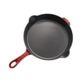 thumbnail image 2 of STAUB Pans 28 cm / 11 inch Cast Iron Traditional Deep Frypan, Cherry, 2 of 7