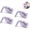 thumbnail image 1 of 4 Pack Couvercles de Pot Mason à Grand Ouverture en Forme de V avec Poignée, Couvercle Verseur de Pot Mason avec Couvercle Rabattable Prolongé Facile à Ouvrir, Étanche et Durable, 1 of 7