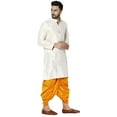 thumbnail image 2 of Mens Bollywood Style Indian Handmade Silk Blend Ethnic Party Wear Dhoti Kurta, 2 of 3