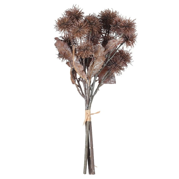 Vickerman 15" Burgundy Artificial Earth Flower, 2 per bag.