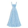 thumbnail image 1 of Vestido de fiesta Miao Duo con purpurina y lentejuelas en forma de A, azul claro, 1 of 7