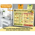 thumbnail image 7 of Mediterranean Diet Magnet Chart – Healthy Eating Kitchen Wall Decor, Anti-Inflammatory Foods List, Clean Eating Grocery Guide, 8.5x11 Fridge Magnet, Nutrition Food Chart for Meal Planning and Cooking, 7 of 7