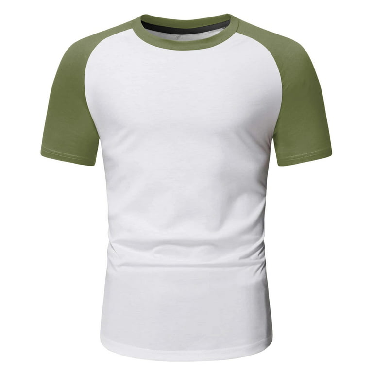 HSMQHJWE Heavyweight T Shirts For Men Long Sleeve Plus Tees Cotton Mens  Relaxed Fit Short Sleeve T Shirt T Shirt Men Soft