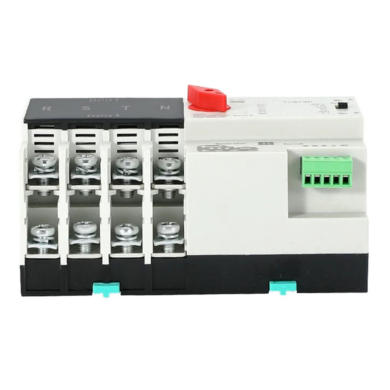 4P 100A Din Rails Mounted Automatic Transfer Switches Din Rails Mounted Double Power Switches Electrical Selectors Switches