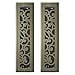 thumbnail image 2 of Imperial RG3468 2.25 x 12-Inch Templar Decorative Floor Register, Brushed Nickel, 2 Pack, 2 of 5