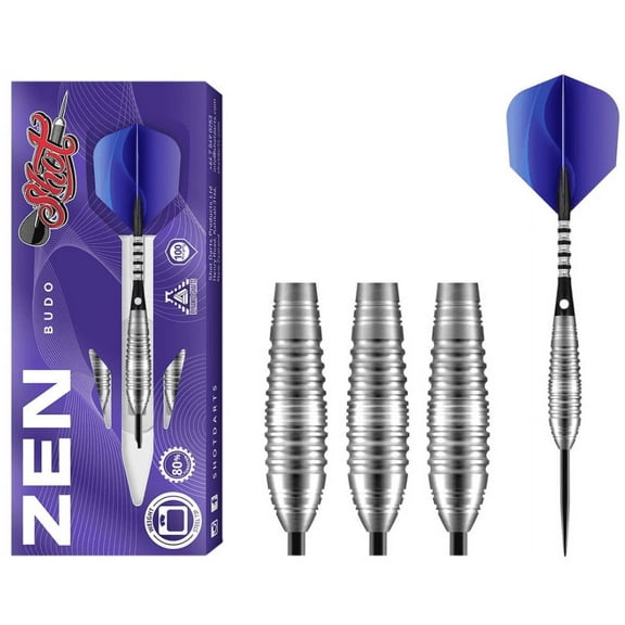 Shot Zen Budo Steel Tip Dart Set-80%-Tungsten-23gm