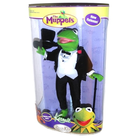 The Muppets; 12" Kermit (Porcelain Doll)
