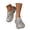 Grey, variant on Women Casual Sandals Breathable Beach Shoes Comfortable Flat Walking Footwear Women Sandals for Summer Vacation Travel,Grey,9.5