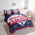thumbnail image 3 of Castle Fairy Sport Baseball Boy Bedding Comforter Set,Ball Gamer Queen Bedding Sets, 3 of 8