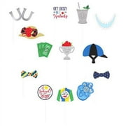 Various Kentucky Derby Derby Day Photo Prop Set, Multicolor, 13 Pieces