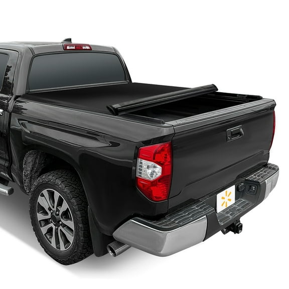 Auto Drive Soft Roll up Truck Bed Tonneau Cover Fits 07-21 Toyota Tundra 6.5Ft Bed