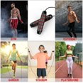 thumbnail image 4 of 2 Pack Jump Rope Tangle-Free Jump Ropes Skipping Rope Cable with Memory Foam Handles for Workout Exercise Fitness Training,Suitable for Gym,Courtyard,Family,Jump Rope for Kids,Adults, 4 of 6