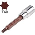 thumbnail image 4 of FYBTO 1/2-Inch Drive T40 Torx Bit Socket S2 Steel 100mm Length 1Pcs-0621, 4 of 5