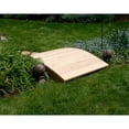 thumbnail image 2 of Creekvine Designs 3' Cedar Plank Bridge, 2 of 2