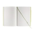 thumbnail image 3 of Fabriano Ecoqua Plus Stitch-Bound Notebook, 5.8" x 8.3", A5, Lined, Lime, 3 of 5