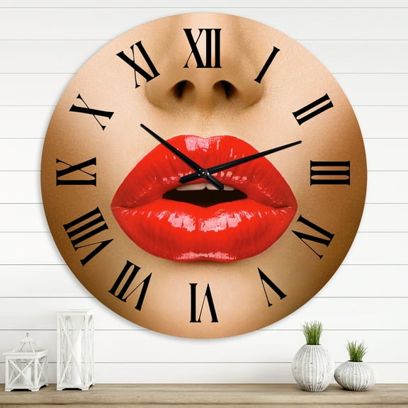 Designart 1 in Quartz Modern/Contemporary Wall Clock