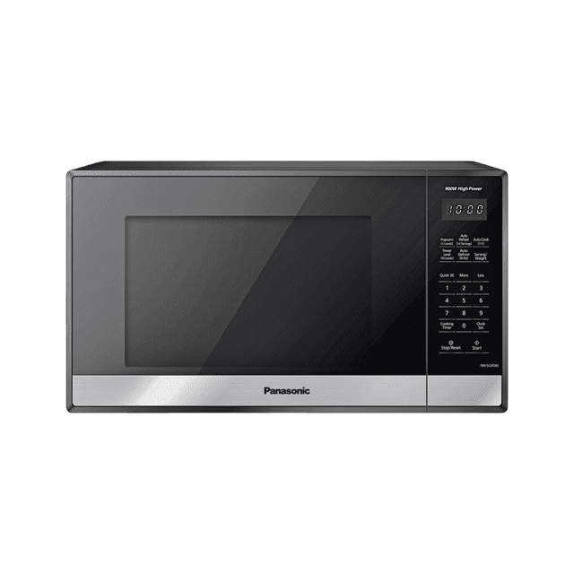 Four à Micro-Ondes de Comptoir Remis à Neuf Panasonic NN-SG458S, 0,9 Pi3, Noir et Acier Inoxydable