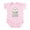 Petal Pink, variant on CafePress - Brain Freeze Body Suit - Baby Light Bodysuit, Size Newborn - 24 Months
