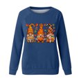 thumbnail image 4 of Meichang Hauts pour Femmes Automne Action de Grâce T-Shirts Graphiques Décontractés Manches Longues Coupe Ample Col Rond Pull Blouse Hauts, 4 of 4