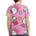 thumbnail image 2 of Hello Kitty T Shirts For Girls Boys, 3d Print Cartoon Graphics T Shirt, Youth Crewneck T-Shirt, Unisex Short Sleeve Top Tees Age 4-16 Years, 2 of 7