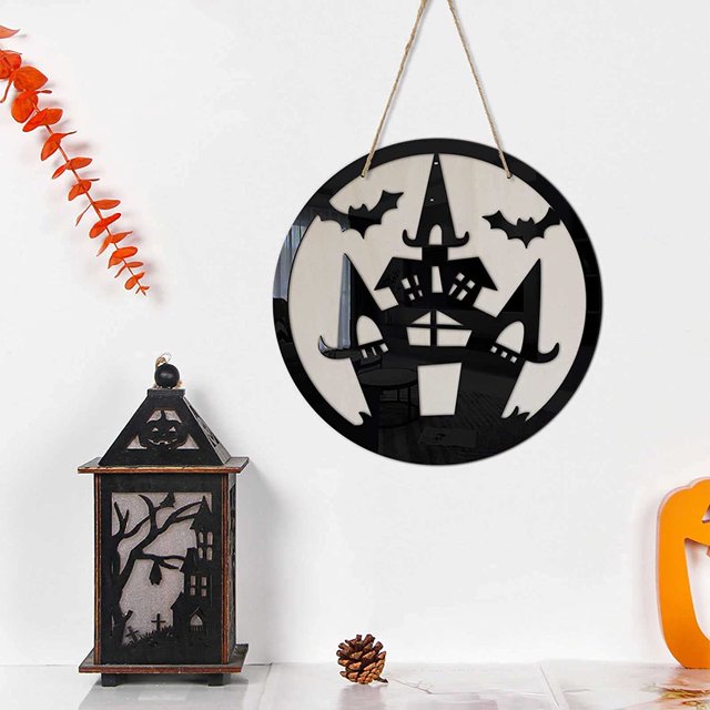 ZHAOCHENG puerta de adornos de Halloween decoración de puerta colgante