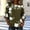 Army Green, variant on Ayolanni Crew Neck T Shirts for Women Cotton 3/4 Sleeve Floral Blouse Fitted Ladies Casual Shirts Womens Tops Green XXL
